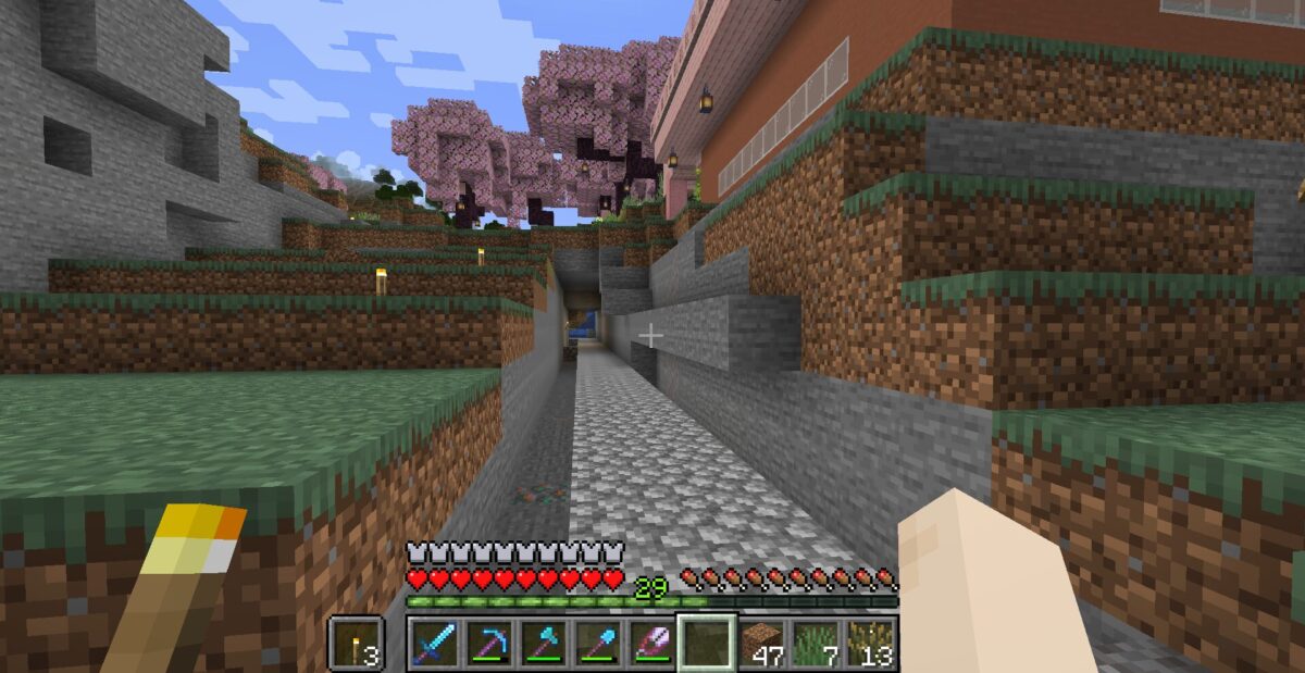 【マイクラ】農民さんの家:建設予定地