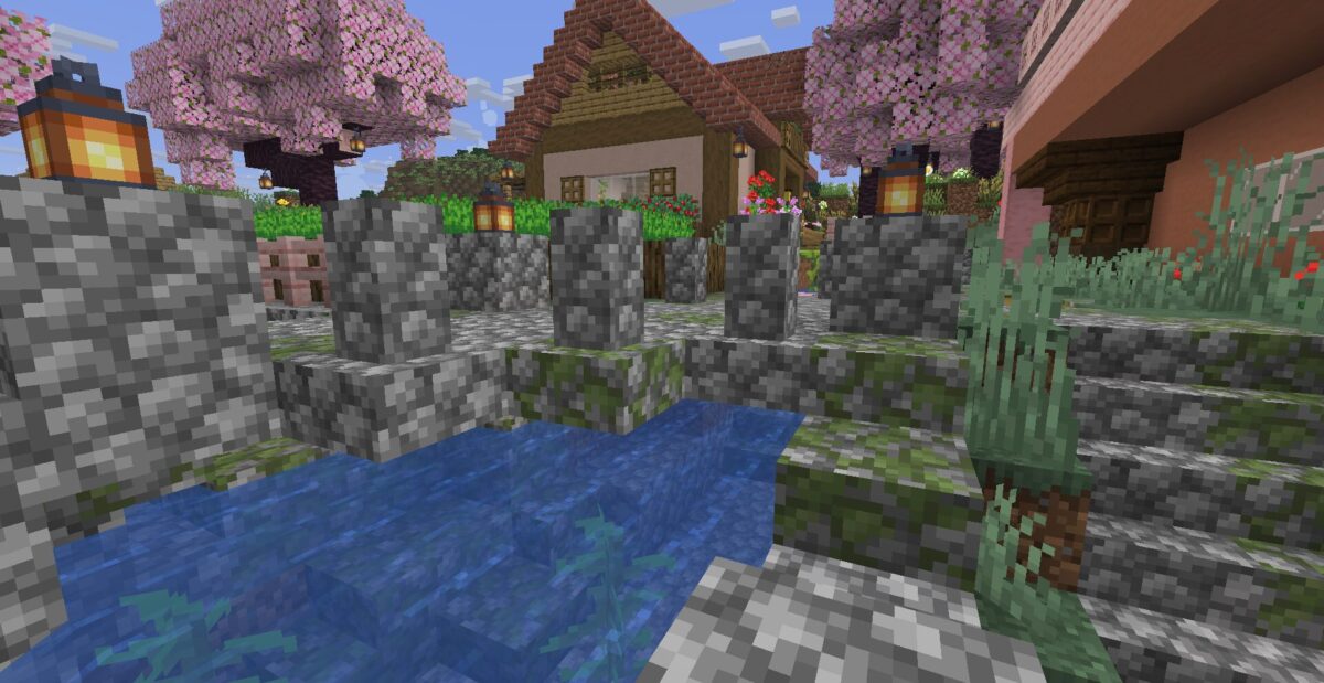 【マイクラ】農民さんの家:外観
