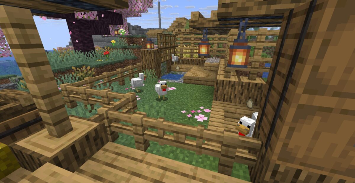 【マイクラ】農民さんの家:内装