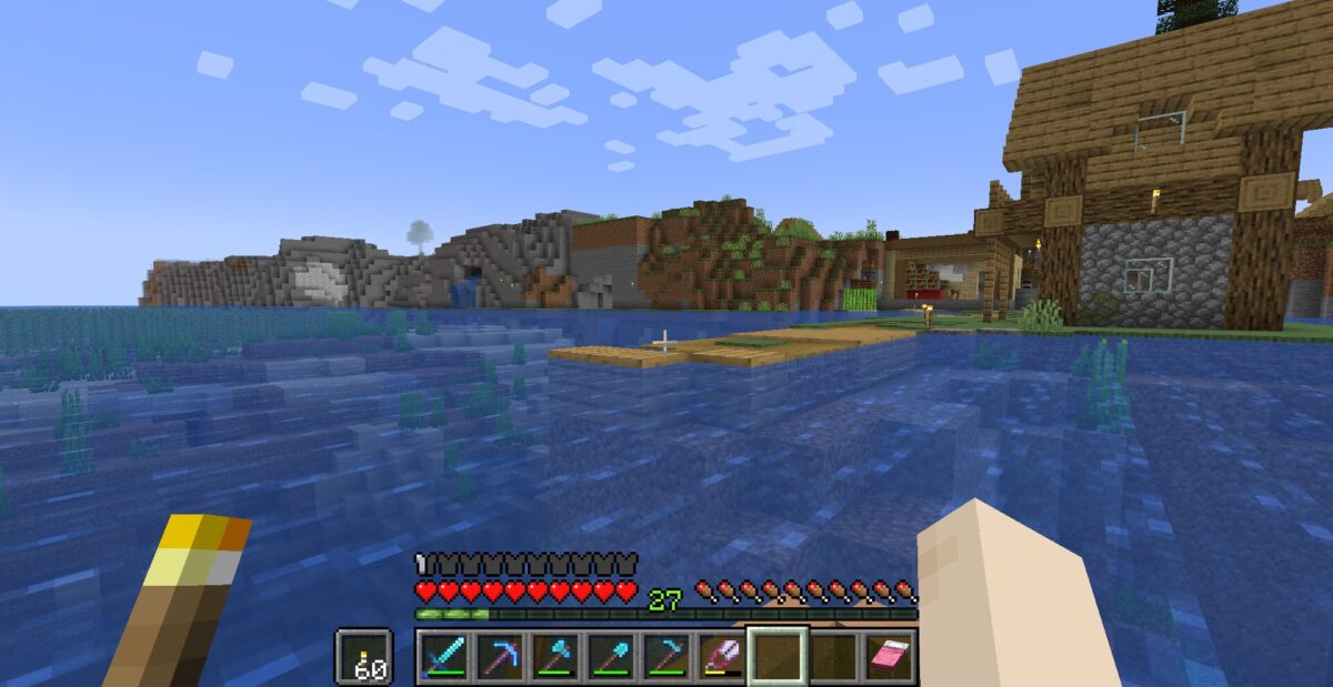 【マイクラ】本拠点周辺の景色