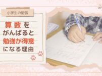 【小学生の勉強】算数をがんばると勉強が得意になる理由