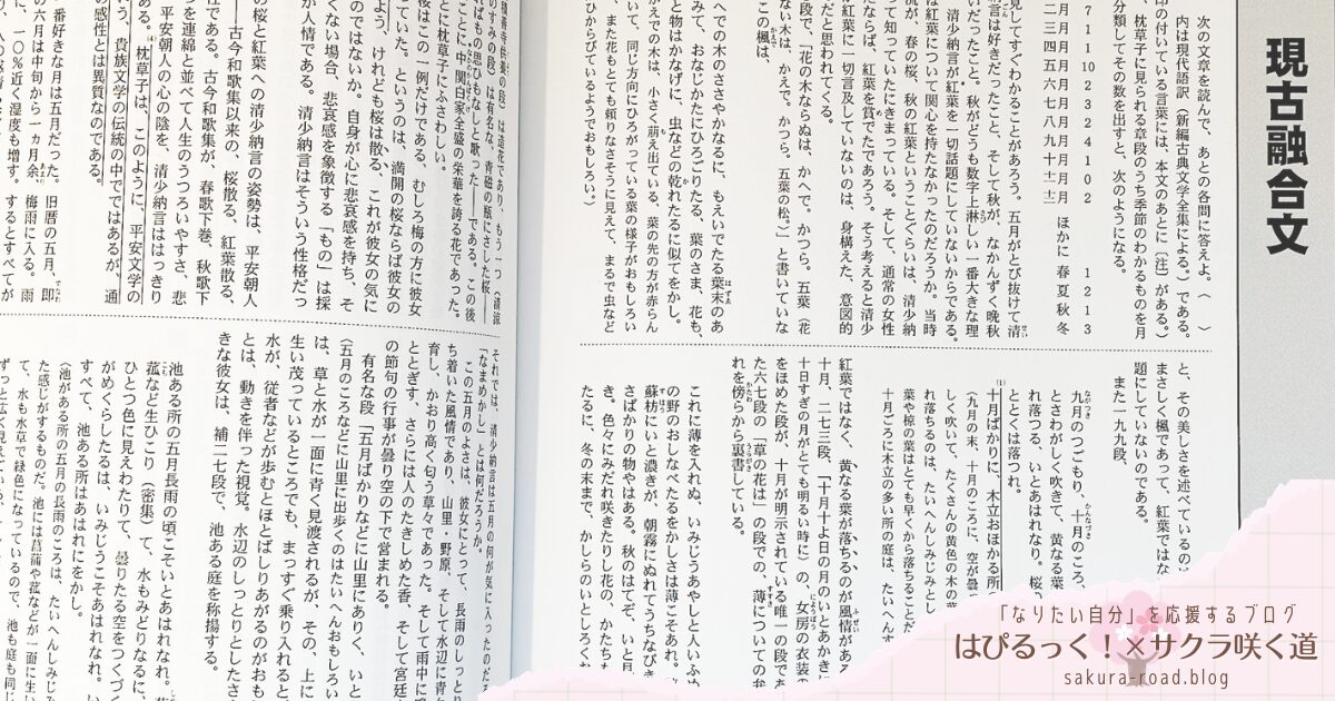 【塾なし高校受験】『全国高校入試問題正解 分野別過去問（2024年受験用）国語 - 現古融合文 -』