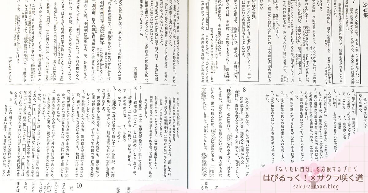 【塾なし高校受験】『全国高校入試問題正解 分野別過去問（2024年受験用）国語 - 古文・沙石集 -』