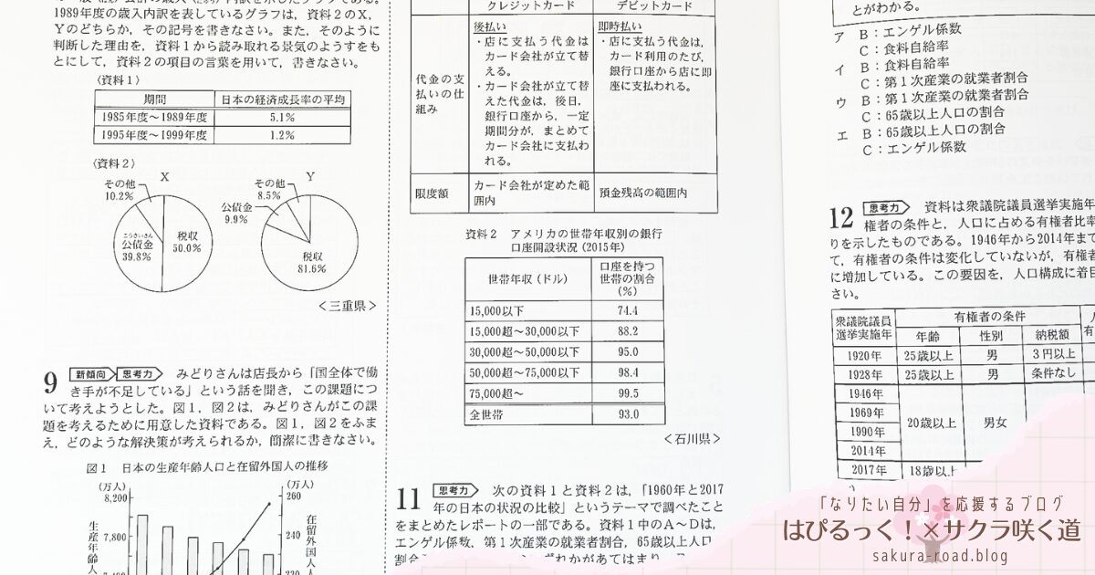 【塾なし高校受験】『全国高校入試問題正解 分野別過去問（2024年受験用）社会 - 総合問題 -』