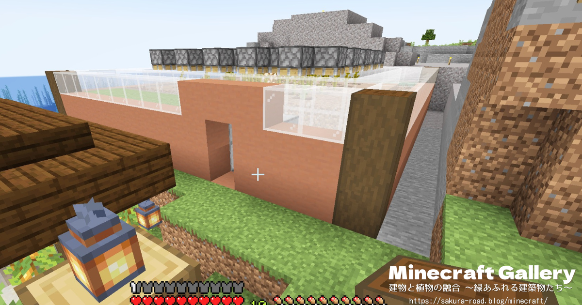 【マイクラ建築】カボチャとスイカの自動収穫機 建築中（バニラ）